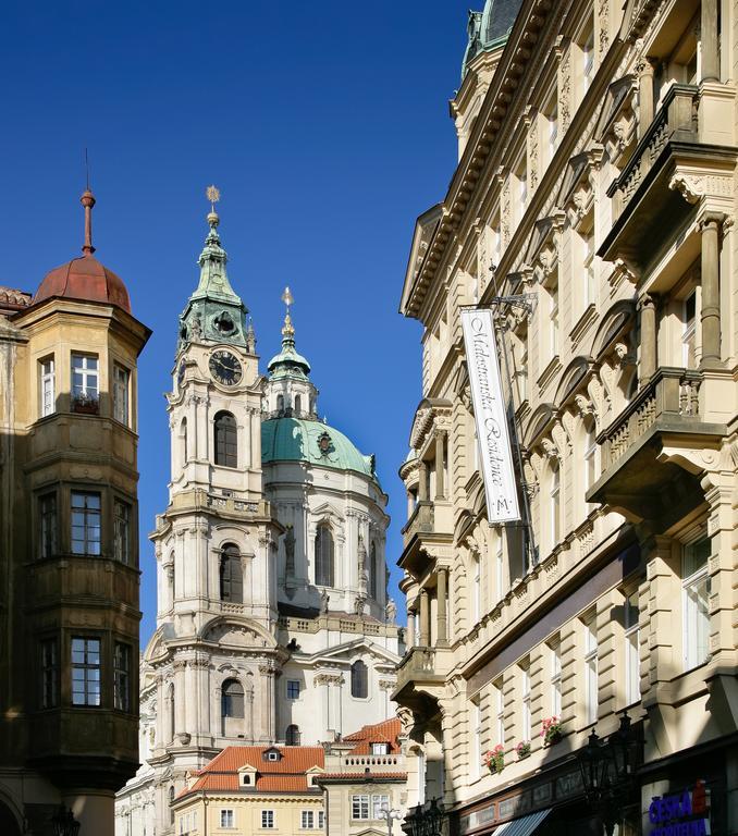Royal Apartment By Charles Bridge View Of Saint Nicholas Church Prague Bilik gambar